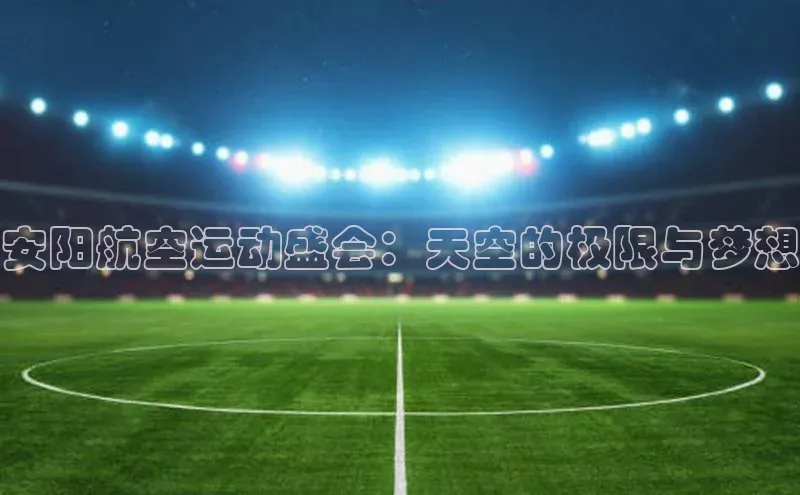 安阳航空运动盛会：天空的极限与梦想